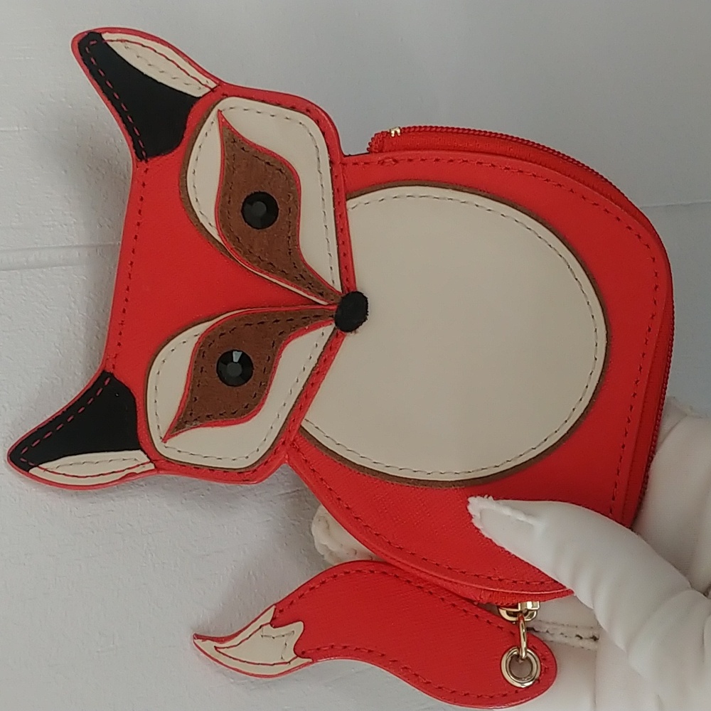 Kate Spade Blaze a Trail Fox Coin Purse